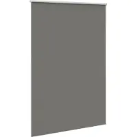 vidaXL Rullgardin mörkläggning grå 160x210 cm tyg bredd 156,6 cm