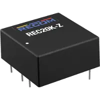 Recom REC20K-2415SZ DC/DC-omvandlare kretskort 24 V 15 V 1.333 A 20 W Antal utgångar: 1 x Innehåll 1 st