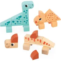 Janod Dino Cubikosaurus Dinosaurier Att Bygga