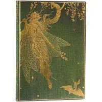 Olive Fairy (Lang’s Fairy Books) Midi Unlined Softcover Flexi Journal (Elastic Band Closure)