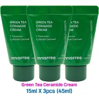 INNISFREE 3st/45ml_[] Green Tea Ceramide Cream 15ml (Prov) 15ml X 5pcs (75ml)