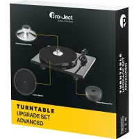 Pro-Ject Uppgraderingssats för skivspel Upgrade Set Advanced, svart