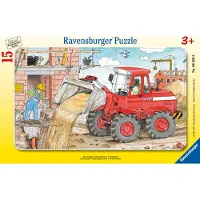 Ravensburger Pussel - 15 Delar - My Grävmaskin - - One Size - Pussel