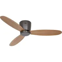 CasaFan ECO PLANO II 112 BZ-EN WiFi loftsventilator 13 W (Ø x H) 112 cm x 160 mm brons m. fjärrkontroll
