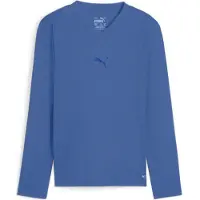 Puma Baselayer Teamgoal - Electric Blue Lemonade Barn, storlek 164 cm