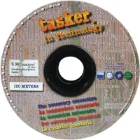 Tasker Tasr-c301-blk Mikrofonkabel 2x 0.22 Mm 100 M