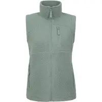 Mountain Warehouse Womens/Ladies Buxton Borg Gilet (Khaki Green)