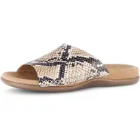 Gabor Pantolette beige / ljusbeige / svart