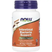 Now , Intestinal Bacteria Support, 60 Veg Caps
