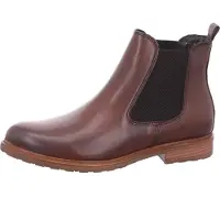 Tamaris Chelsea boots mörkbrun