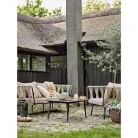 Bloomingville Pavone soffbord svart fibercement
