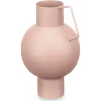 Giftdeco Presentdekor vas i metall i pastellfärg, höjd 23 cm