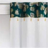 Douceur D`Interieur Douceur d’Interieur FIRANA SABALY gardin - vit/grön 140x240