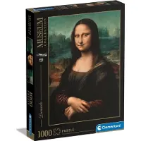 Clementoni CLE pussel 1000 Museum Leonardo Mona Lisa 37085