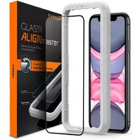 Spigen AGL00106, Apple, iPhone 11 iPhone XR, Svart, Transparent, 1 styck