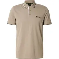 BOSS Paddy Pro 10226584 Green Kortärmad Polotröja