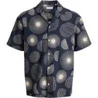 Jack & Jones Abstract Print Kortärmad Skjorta