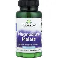 Swanson Health , Magnesium Malat, 1 000 mg, 60 Tabletter