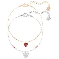 Swarovski Crystal Wishes Hjärta Armbandsset Damarmband 5529600 Box (Random Color)