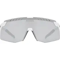 Uvex pace stage, Multisportglasögon, Unisex, Båglösa, Grå, Vit, Silver