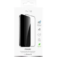 Puro Frame Härdat glas med ram för iPhone 16