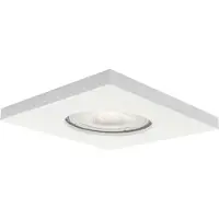 Husqvarna Lagos infälld downlight fyrkantig fast vit IP65 (LP-440/1RS WH square)