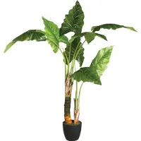Atmosphera konstgjord växt i kruka BANANOWIEC, 132 cm