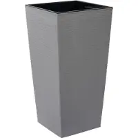 Siena Garden NIZZA GROOVE LA834-27 Planteringsfat Polypropylen Grå