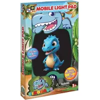 Original Glow Pad Mini Dino ritplatta med ljus