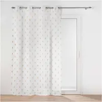 Douceur D`Interieur GEOKID-gardin till barnrum, geometriskt mönster, 140 x 240 cm