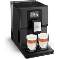 Krups Intuition Preference EA872B10 - Automatisk kaffekokare med mjölkskummare - 15 bar - antracit