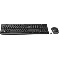 Logitech MK270 Set - Tastatur und Maus - kabellos DE - schwarz