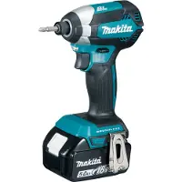 Makita DTD153RTJ - Stötdrivare - sladdlös - 1/4-tums hexuttag 6.35 mm - 170 N·m - 2 batterier - 18 V