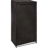 5 Five textilgarderob för kläder, 68x45x148 cm, svart