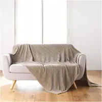Douceur D`Interieur pläd med präglat mönster ARYA 180 x 220 cm