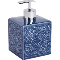 Wenko Tvåldispenser CORDOBA DARK Melynas - 500 ml,