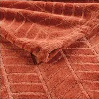 Douceur D`Interieur Douceur d'Interieur pläd med präglat mönster ARYA 180 x 220 cm