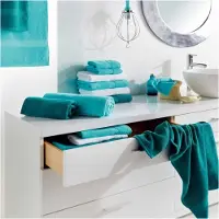 Egeria Badehkl. DIAMANT D. TURQUOISE 70x140 - 2 stk