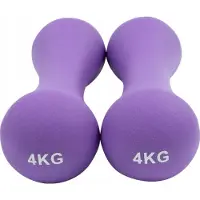 Spartan Gear Spartan Gel-vikter belagda med NEOPRENE 2 X 4 KG