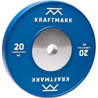 Kraftmark Internationell Viktskiva 50 mm Competition Bumpers - 20kg