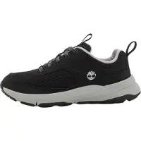 Timberland för pojkar. TB0A6FEBEK91 Motion Access läderskor med snörning och låg topp svart (38), Hud, Karta, Nyckelband, Casual, barnmode
