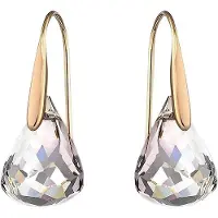 Swarovski Element Örhängen Dam 1054614 Rouge Pink|F gray
