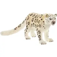 Schleich Djur - L:13 cm - Snöleopard 14838 - - One Size - Leksaksdjur