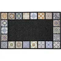 Douceur D`Interieur Dörrmatta under dörr, spansk mosaik, 45 x 75 cm