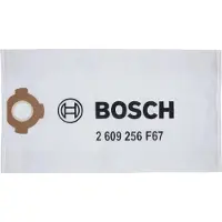 Bosch 2 609 256 F67 tillbehör och förbrukningsmaterial till dammsugare Dammpåse Trummdammsugare