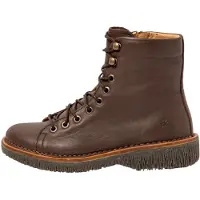El naturalista för kvinnor. 255724ZJ0005_012 Ankelstövlar i läder N5572 Volcano mellanbrun (37), Hud, Karta, Zip, Casual