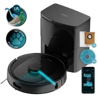 Cecotec Conga 9990 Ai Spin Revolution Ultra Power Home Dammsugare Robot Med Automatisk Tömning Docka