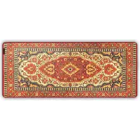 Krux Space XXL Carpet, Röd, Bild, Mikrofiber, Halksäkert underlag, Spelmusmatta