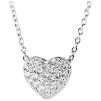 Swarovski Hjärta Kristall Hjärta Halsband Damhalsband 1809006 Box (Random Color)