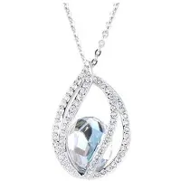 Swarovski Megan Hänge Legeringshalsband Damhalsband 1071202 White Gold